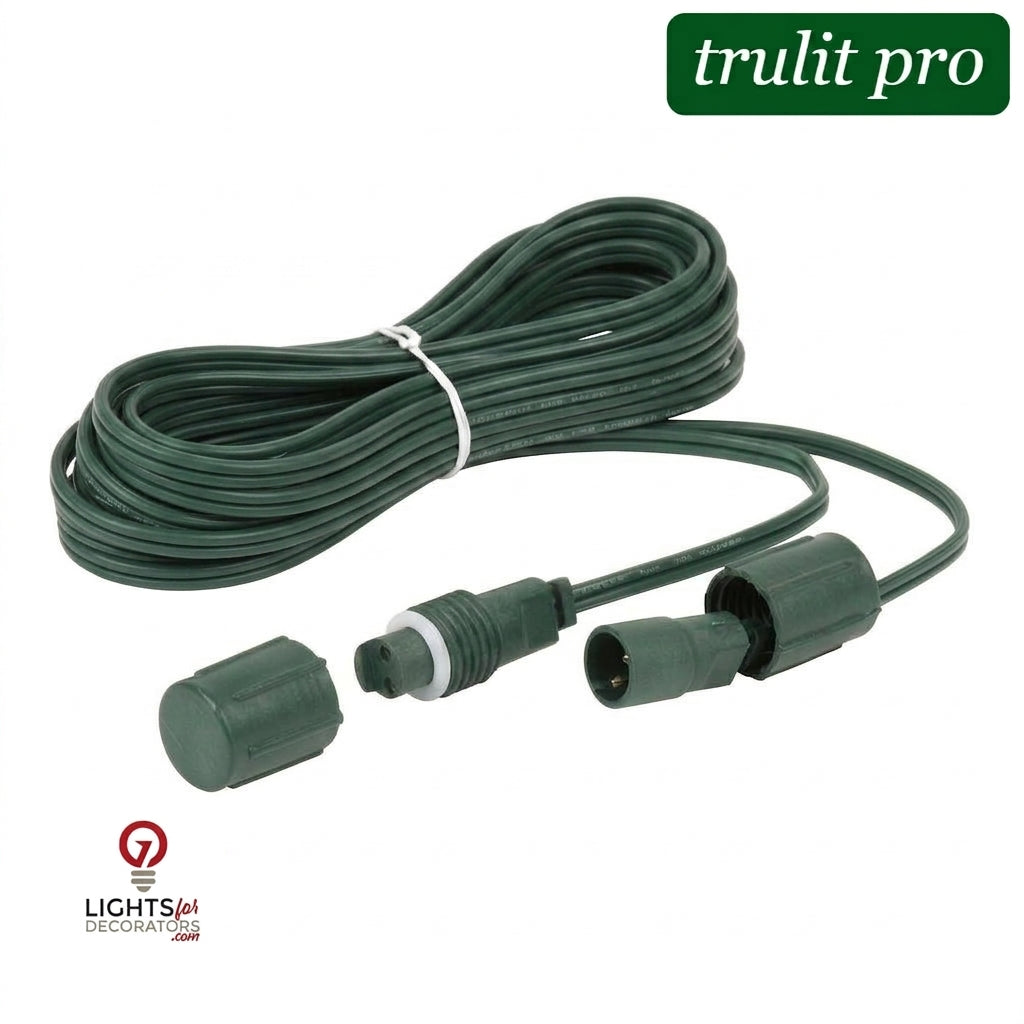 25' Green TruLit Pro Coaxial Extension — view 1