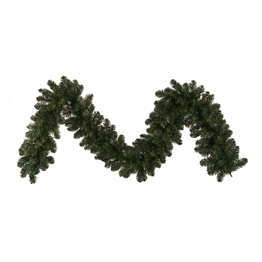 9' x 14" Unlit Deluxe Sequoia Fir Garland 9'- 14"- Unlit