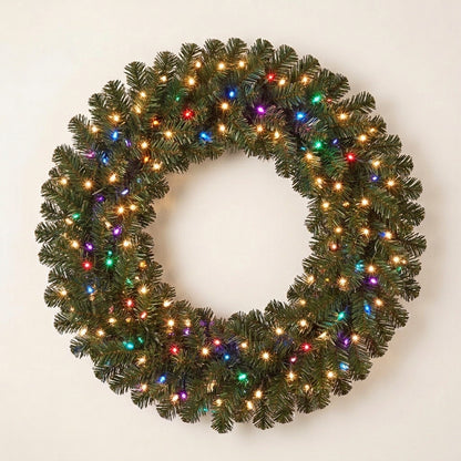 30" RGBWW Deluxe Oregon Wreath — view 1