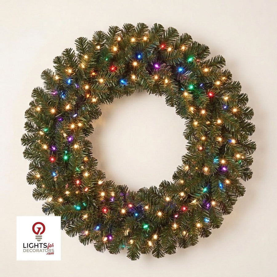 48" RGBWW Deluxe Oregon Wreath 48"- RGBWW