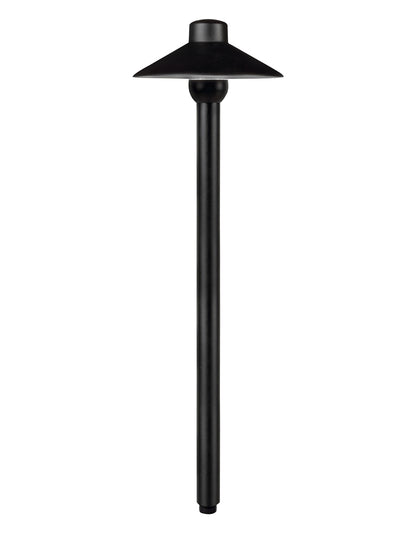 Brass Umbrella 18" Stem,  Black,  No Lamp — view 1