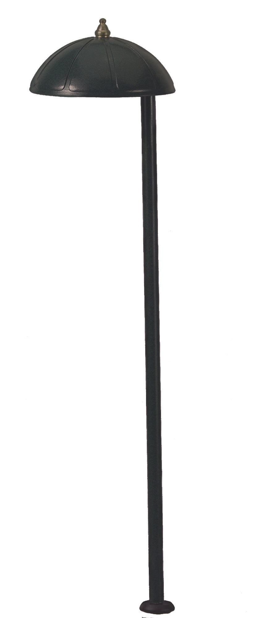 Aluminum Mini Dome,  Black,  No Lamp — view 1