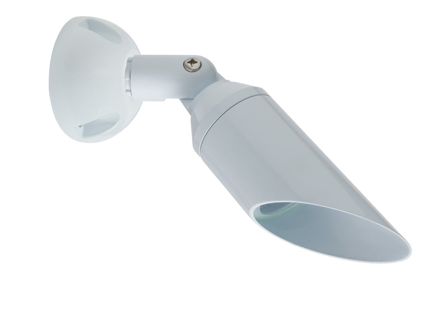 Aluminum Bullet Down Light, White, No Lamp