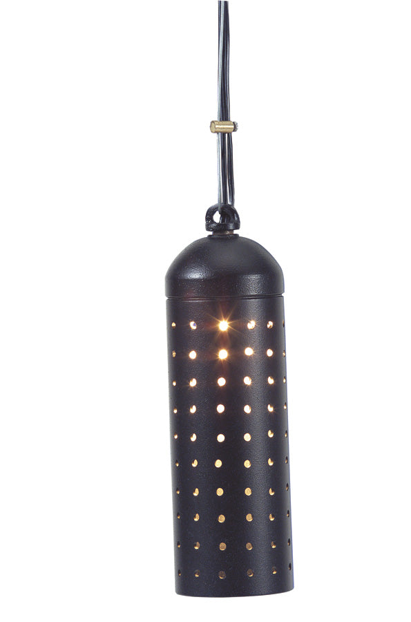 Aluminum Twinkle, 5"H, Black, No Lamp
