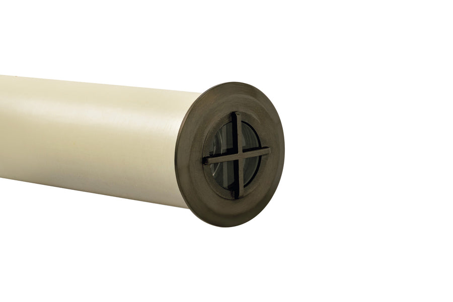 Brass Cross Light, Gun Metal, 3W Integrated LED