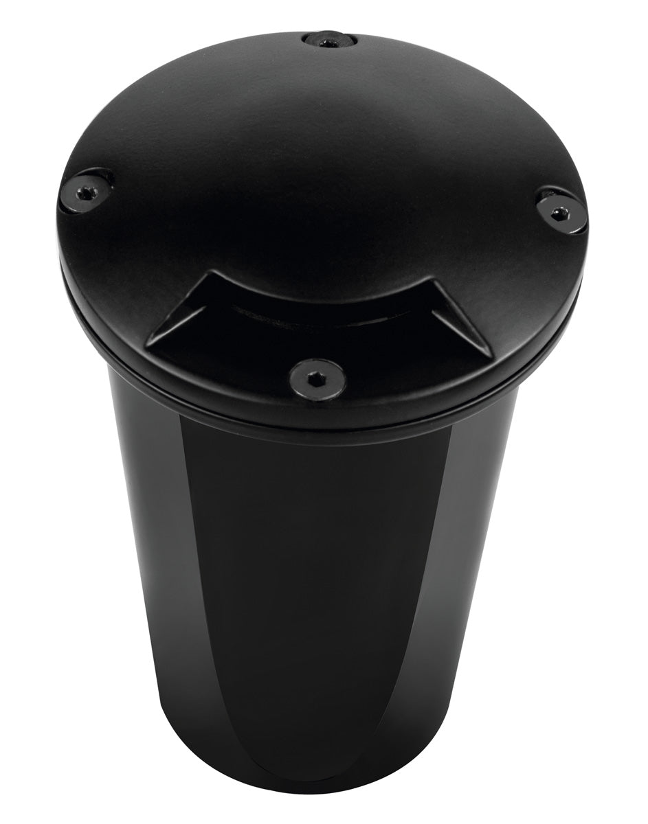 Brass 90º Marker Light,  Brass Black,  No Lamp — view 1