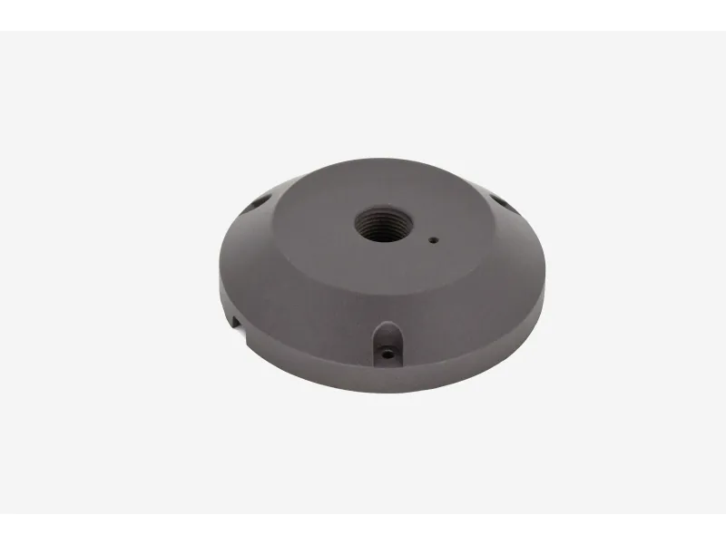 Lumien Accessory - 1/2" Round Threaded Base - Black Aluminum