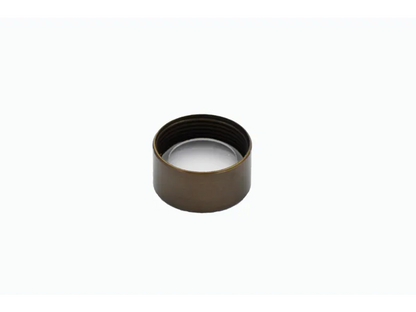 Lumien Micro Long Solid Shroud with Weep Hole - Antique Brass — view 4