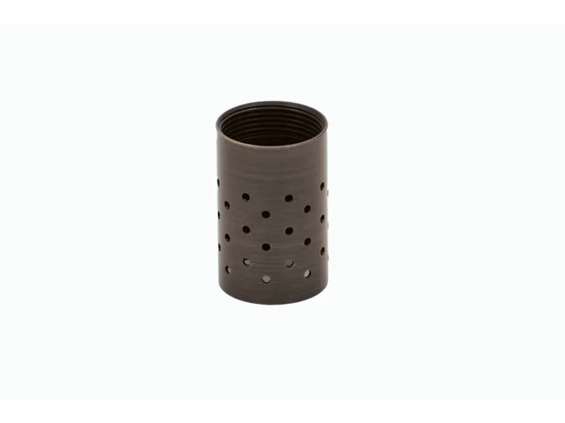 Lumien Micro Full Snoot Shroud - Antique Brass — view 5