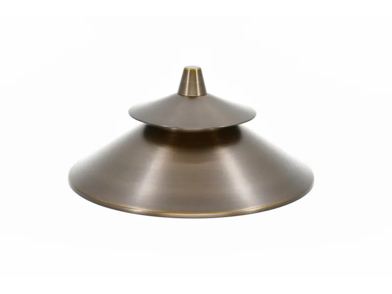Accessory, Brass - Antique, Standard, Area Light Hat, 2-Tiered