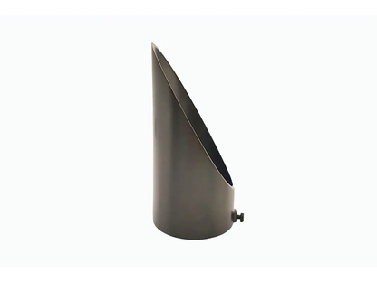 Lumien Micro Extra-Long Down Light Shroud - Antique Brass (62 Degree) — view 1