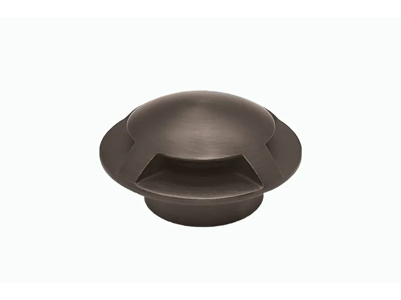 Lumien Macro Recessed Light Cap - Antique Brass (Round, 360 Degree) — view 1