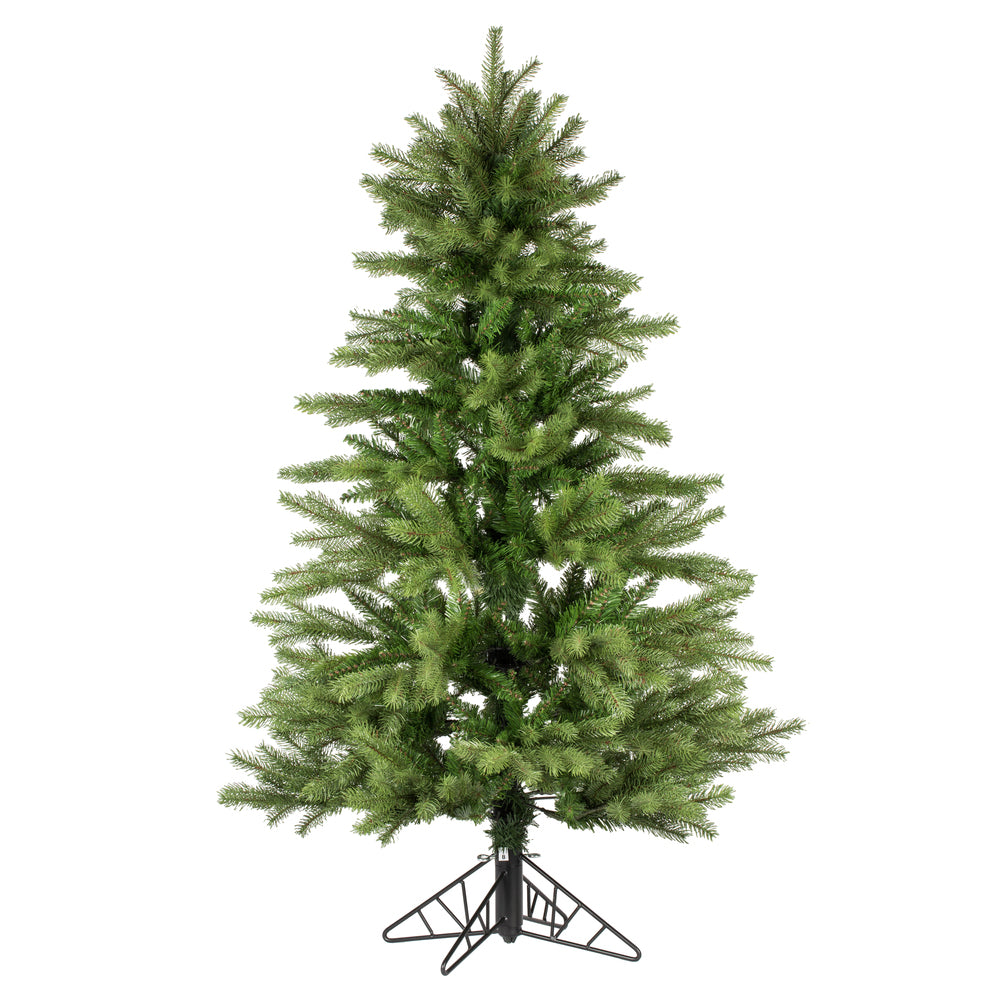 Layered Balsam Christmas Tree with Multi Function Dual LED (Multi and Warm White) Lights (6.5' - 12')