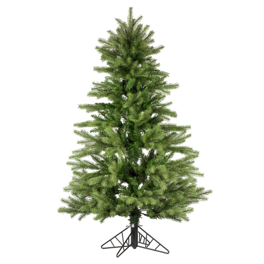 Layered Balsam Christmas Tree with Multi Function Dual LED (Multi and Warm White) Lights (6.5' - 12')