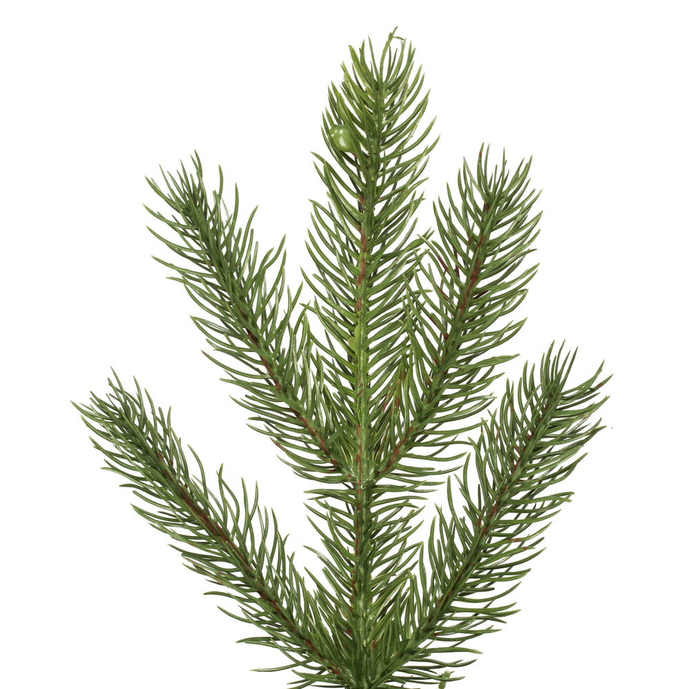 Layered Balsam Christmas Tree with Multi Function Dual LED (Multi and Warm White) Lights (6.5' - 12')