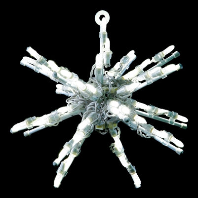 LED 12" 3D Starburst - Pure White