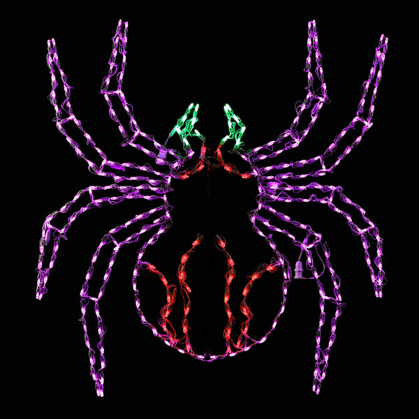 LED Crawling Spider - (48" x 44")