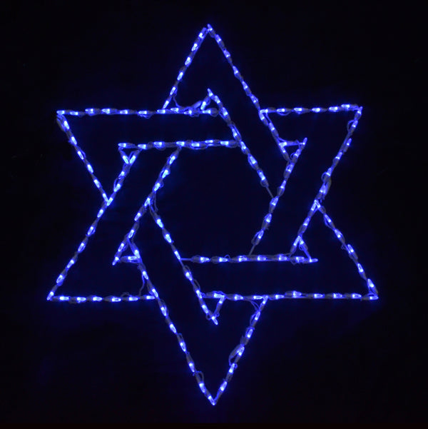 LED Star of David - (41"x36")