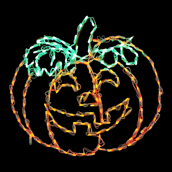 LED Small Jack-O-Lantern - (31" x 29")