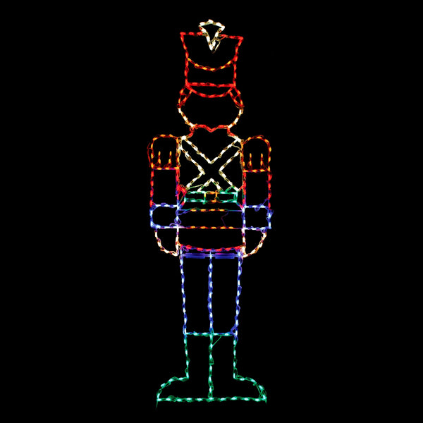 LED Toy Soldier - (77" x 25")