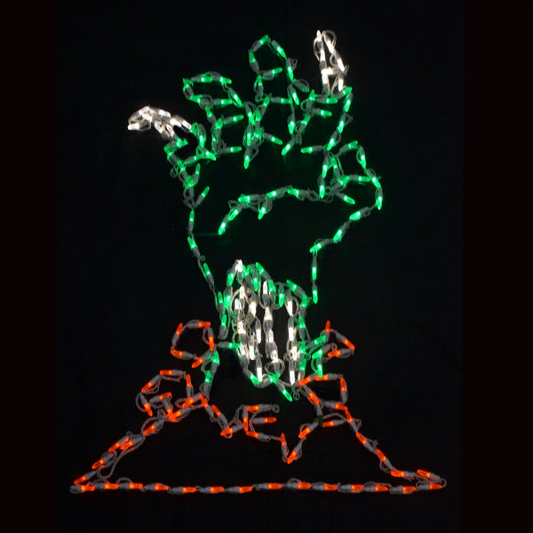 LED 36"H Zombie Hand - (36" x 26.7")