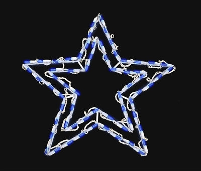 LED 20" Star - Blue - (20" DIa)