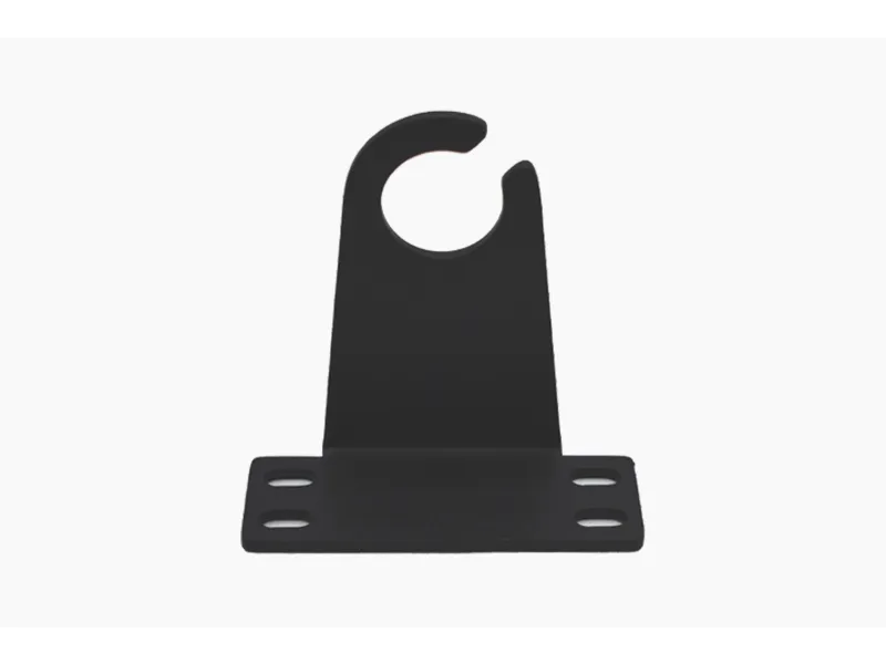Lumien Gutter Mount - Black Aluminum — view 1