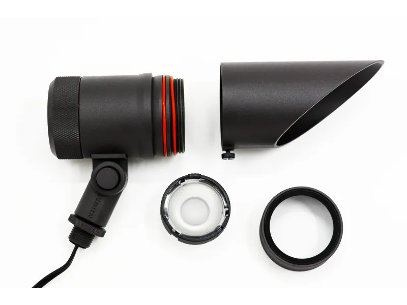 Lumien Integrated LED Down Light - Black Aluminum (15 Watt, 2700K) — view 7