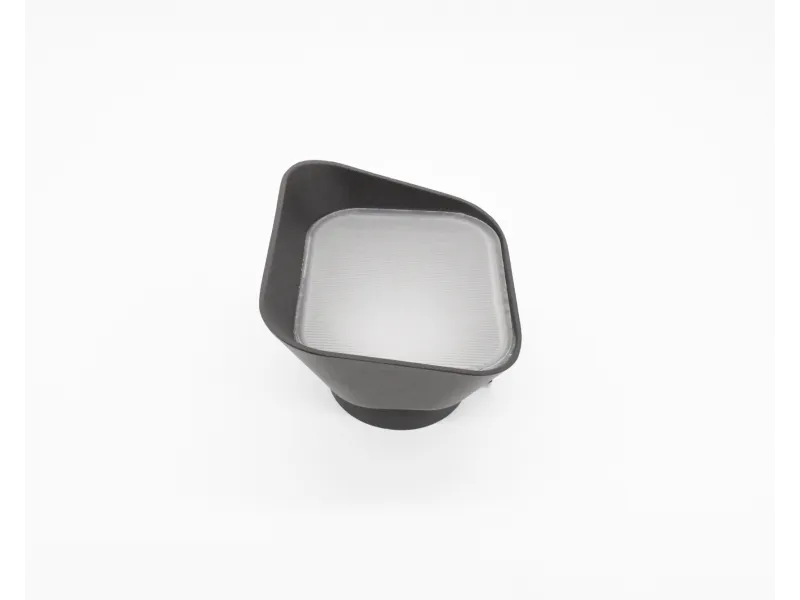 Lumien Flood Light Shroud - Bronze Finished Aluminum — view 3