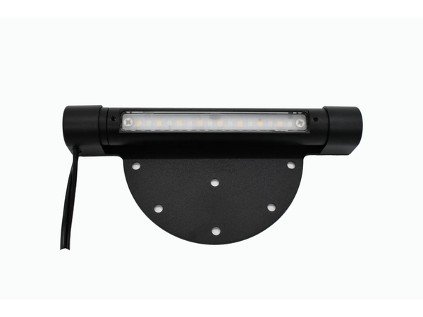 Lumien Aluminum Black 6in Modular Hardscape Wall Light