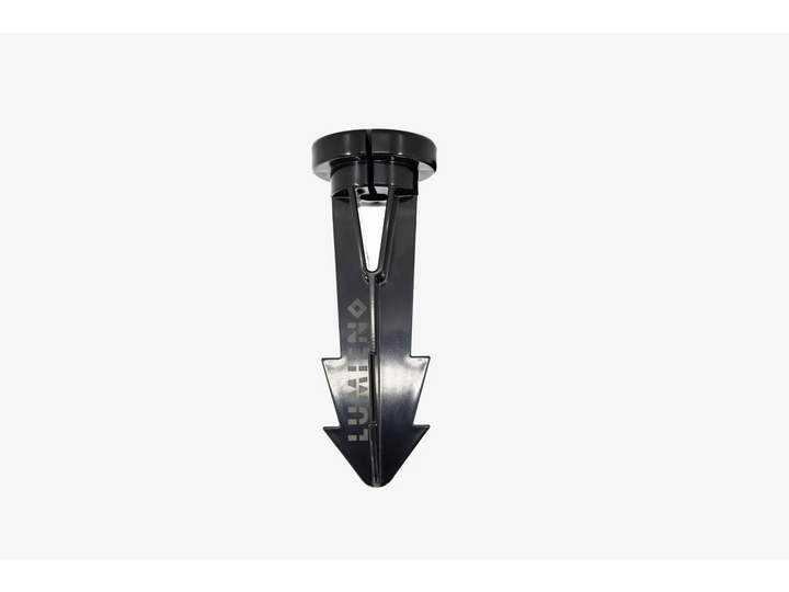 LAP-002 black polycarbonate stake for Lumien Landscape Lights, 1/2" threaded, 8" spike with lifetime warranty.