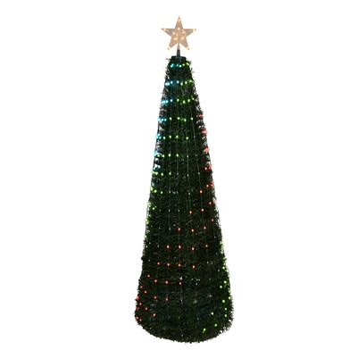 RGB Pop Up Cone Tree - 6' Tall