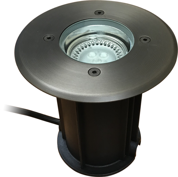 ROSEWOOD Adjustable Gimble Well with 5.5" Round Cover