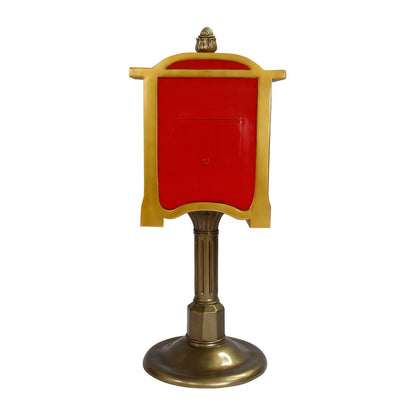 68" Santa Mailbox Resin Display — view 4