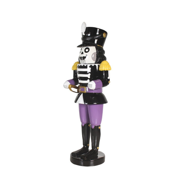 6' Scary Nutcracker Black