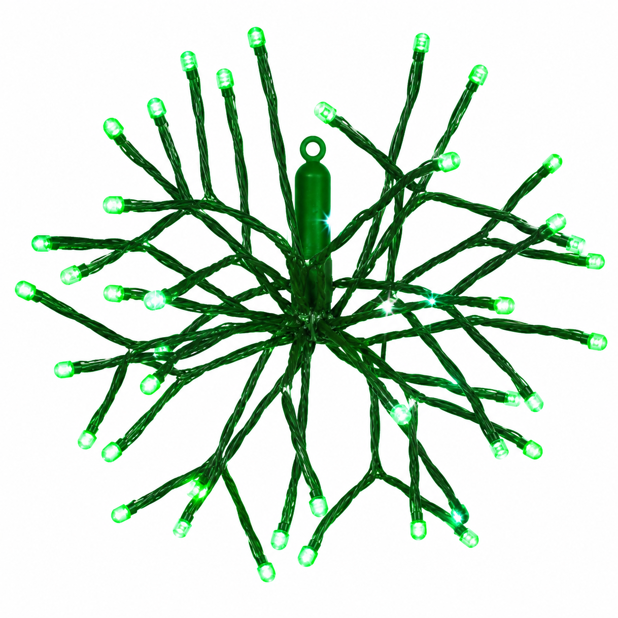 20" Green Shimmering Sphere