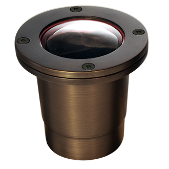 SOLARA Solid Brass MR16 Well Light (Flat)