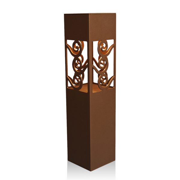 SWIRLS 6x6 Silhouette Bollard