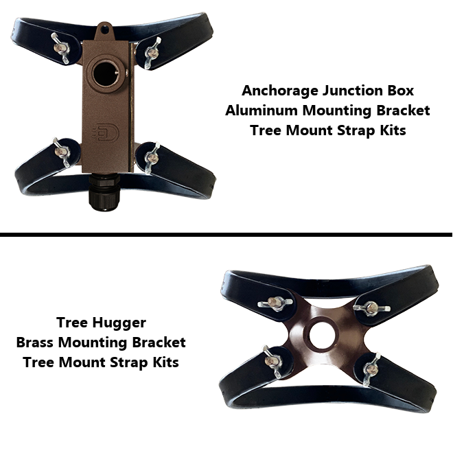Non-Penetrating Tree Mount Strap Kits – Lights for Decorators