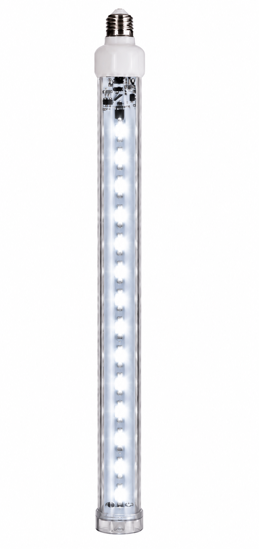 24" Pure White Snowfall Tube Meteor Lights