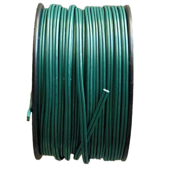 Green Zip Wire (Lamp Cord) – SPT-1 – 250′ Reel (No Sockets/Plugs)