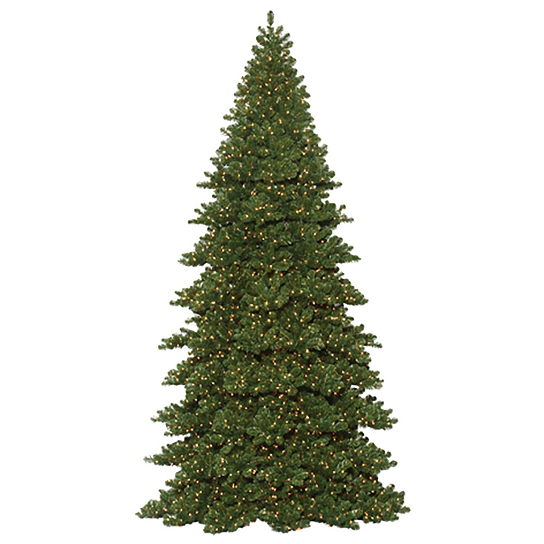 36′ Giant Commercial Tower Tree – Warm White