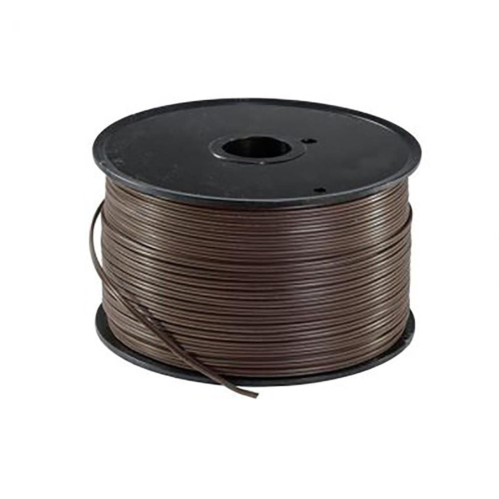 Brown Zip Wire (Lamp Cord) – SPT-1 – 250′ Reel (No Sockets/Plugs)